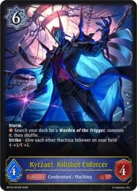 Kyrzael, Killshot Enforcer - BP19: Eightfold Retribution - Shadowverse: Evolve card