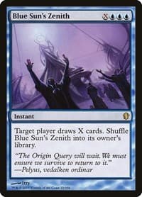 Blue Sun's Zenith - Commander 2013 - Magic: The Gathering card