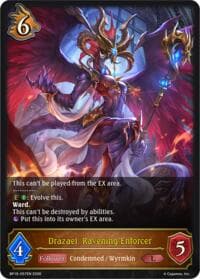 Drazael, Ravening Enforcer - BP19: Eightfold Retribution - Shadowverse: Evolve card