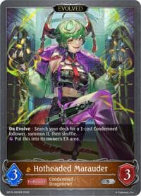 Hotheaded Marauder (Evolved) - BP19: Eightfold Retribution - Shadowverse: Evolve card