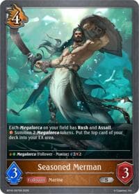 Seasoned Merman - BP19: Eightfold Retribution - Shadowverse: Evolve card