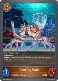 Dancing Crab - BP19: Eightfold Retribution - Shadowverse: Evolve card