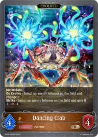 Dancing Crab (Evolved) - BP19: Eightfold Retribution - Shadowverse: Evolve card