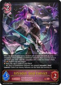 Istyndet, Soul Convict - BP19: Eightfold Retribution - Shadowverse: Evolve card