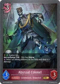 Abyssal Colonel - BP19: Eightfold Retribution - Shadowverse: Evolve card