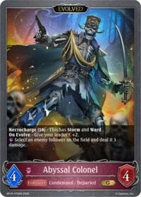 Abyssal Colonel (Evolved) - BP19: Eightfold Retribution - Shadowverse: Evolve card