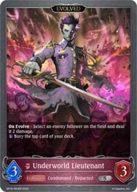 Underworld Lieutenant (Evolved) - BP19: Eightfold Retribution - Shadowverse: Evolve card