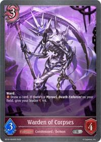 Warden of Corpses - BP19: Eightfold Retribution - Shadowverse: Evolve card