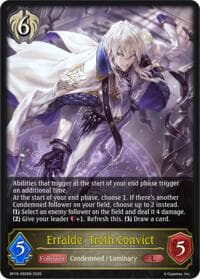 Erralde, Troth Convict - BP19: Eightfold Retribution - Shadowverse: Evolve card