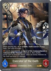 Executor of the Oath - BP19: Eightfold Retribution - Shadowverse: Evolve card