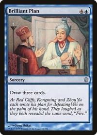 Brilliant Plan - Commander 2013 - Magic: The Gathering card