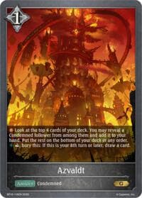Azvaldt - BP19: Eightfold Retribution - Shadowverse: Evolve card