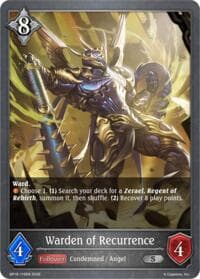 Warden of Recurrence - BP19: Eightfold Retribution - Shadowverse: Evolve card