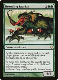 Brooding Saurian - Commander 2013 - Magic: The Gathering card