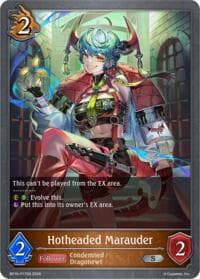 Hotheaded Marauder - P17EN (Foil) - BP19: Eightfold Retribution - Shadowverse: Evolve card