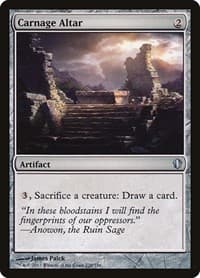 Carnage Altar - Commander 2013 - Magic: The Gathering card