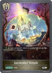 Sacrosanct Temple - P30EN (Foil) - BP19: Eightfold Retribution - Shadowverse: Evolve card