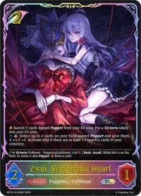 Zwei, Symphonic Heart (SL) - BP19: Eightfold Retribution - Shadowverse: Evolve card