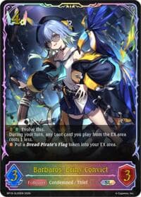 Barbaros, Briny Convict (SL) - BP19: Eightfold Retribution - Shadowverse: Evolve card