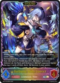 Barbaros, Briny Convict (Evolved) (SL) - BP19: Eightfold Retribution - Shadowverse: Evolve card