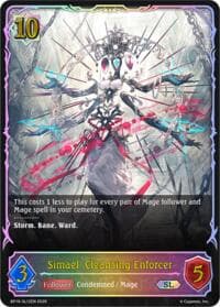 Simael, Cleansing Enforcer (SL) - BP19: Eightfold Retribution - Shadowverse: Evolve card