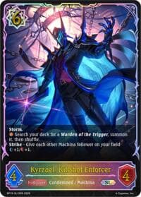 Kyrzael, Killshot Enforcer (SL) - BP19: Eightfold Retribution - Shadowverse: Evolve card