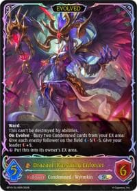 Drazael, Ravening Enforcer (Evolved) (SL) - BP19: Eightfold Retribution - Shadowverse: Evolve card