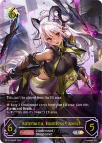 Antemaria, Huntress Convict (U) - BP19: Eightfold Retribution - Shadowverse: Evolve card