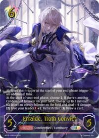 Erralde, Troth Convict (U) - BP19: Eightfold Retribution - Shadowverse: Evolve card