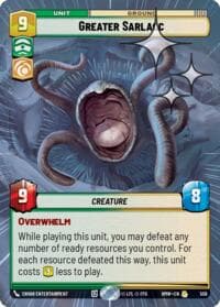 Greater Sarlacc (Hyperspace Foil) - Homeworlds - Star Wars: Unlimited card