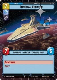 Imperial Venator (Hyperspace Foil) - Homeworlds - Star Wars: Unlimited card
