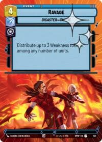Ravage (Hyperspace Foil) - Homeworlds - Star Wars: Unlimited card