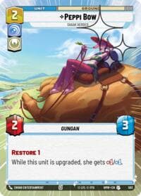 Peppi Bow - Shaak Herder (Hyperspace Foil) - Homeworlds - Star Wars: Unlimited card