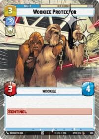 Wookiee Protector (Hyperspace Foil) - Homeworlds - Star Wars: Unlimited card