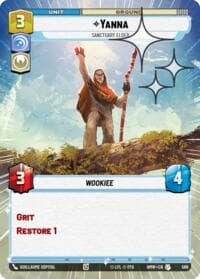 Yanna - Sanctuary Elder (Hyperspace Foil) - Homeworlds - Star Wars: Unlimited card