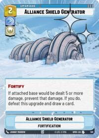 Alliance Shield Generator (Hyperspace Foil) - Homeworlds - Star Wars: Unlimited card