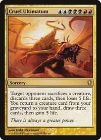 Cruel Ultimatum - Commander 2013 - Magic: The Gathering card