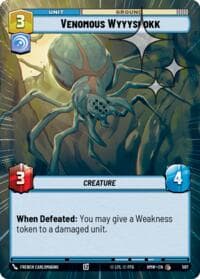 Venomous Wyyyshokk (Hyperspace Foil) - Homeworlds - Star Wars: Unlimited card