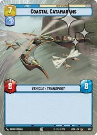 Coastal Catamarans (Hyperspace Foil) - Homeworlds - Star Wars: Unlimited card