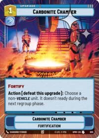 Carbonite Chamber (Hyperspace Foil) - Homeworlds - Star Wars: Unlimited card