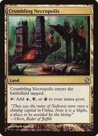 Crumbling Necropolis - Commander 2013 - Magic: The Gathering card