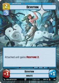 Devotion (Hyperspace Foil) - Homeworlds - Star Wars: Unlimited card