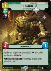 Garnac - Let the Hunt Begin! (Hyperspace Foil) - Homeworlds - Star Wars: Unlimited card