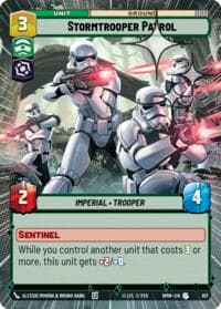 Stormtrooper Patrol (Hyperspace Foil) - Homeworlds - Star Wars: Unlimited card