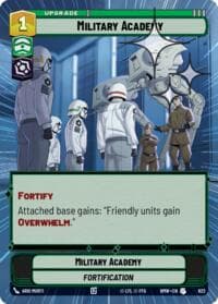 Military Academy (Hyperspace Foil) - Homeworlds - Star Wars: Unlimited card