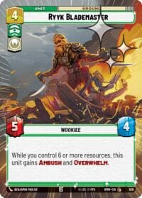 Ryyk Blademaster (Hyperspace Foil) - Homeworlds - Star Wars: Unlimited card