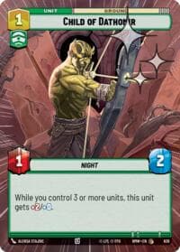 Child of Dathomir (Hyperspace Foil) - Homeworlds - Star Wars: Unlimited card