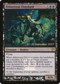 Abhorrent Overlord - Prerelease Cards - Magic: The Gathering card