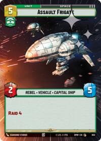 Assault Frigate (Hyperspace Foil) - Homeworlds - Star Wars: Unlimited card
