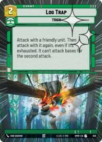 Log Trap (Hyperspace Foil) - Homeworlds - Star Wars: Unlimited card